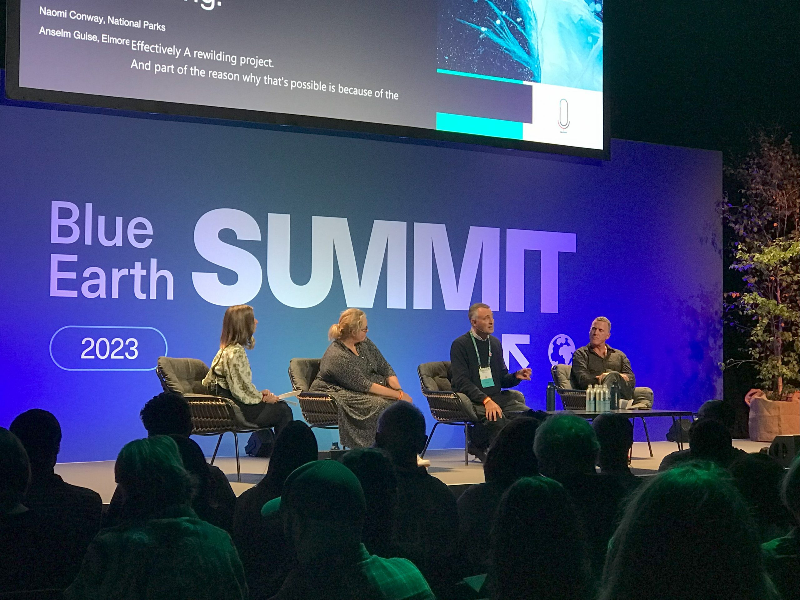 100 Ways goes to the Blue Earth Summit…